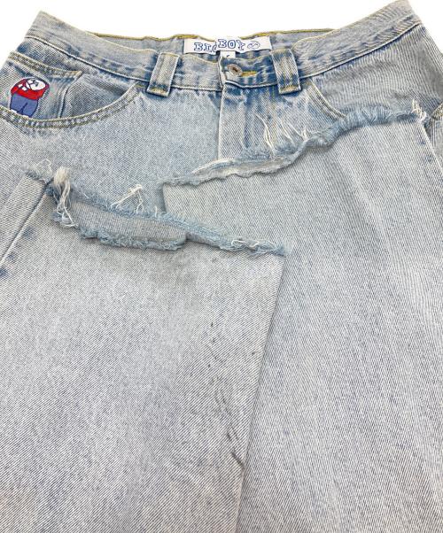 POLAR（ポーラー）POLAR (ポーラー) BIG BOY/バギーデニムパンツ インディゴ サイズ:Sの古着・服飾アイテム