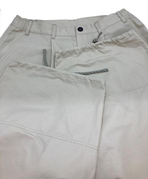 RAJABROOKE（ラジャブルック）RAJABROOKE (ラジャブルック) ワイドパンツ ベージュ サイズ:Sの古着・服飾アイテム