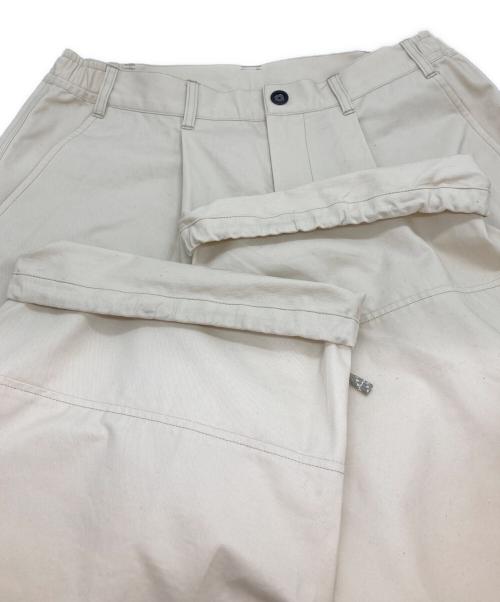 RAJABROOKE（ラジャブルック）RAJABROOKE (ラジャブルック) ワイドパンツ ベージュ サイズ:Sの古着・服飾アイテム