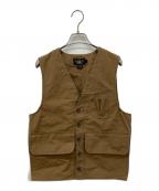 RRLダブルアールエル）の古着「キャンバスダックベスト」｜ブラウン