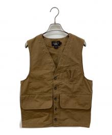RRL（ダブルアールエル）の古着「キャンバスダックベスト」｜ブラウン