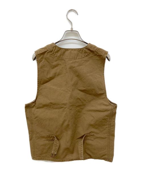 RRL（ダブルアールエル）RRL (ダブルアールエル) キャンバスダックベスト ブラウン サイズ:Sの古着・服飾アイテム