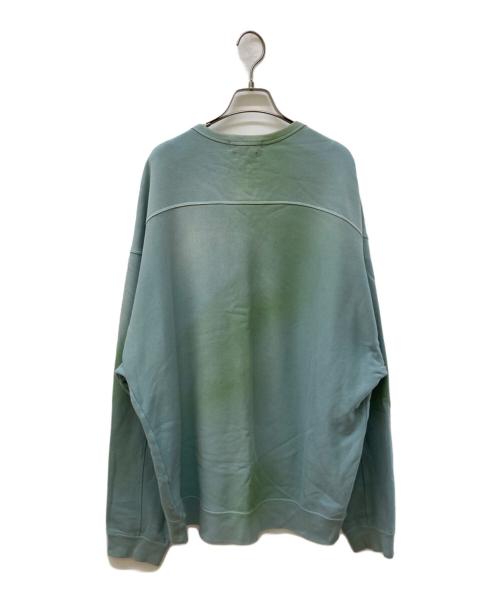 YOKE（ヨーク）YOKE (ヨーク) GARMENT DYE YOKE SWEAT SHIRT/製品染めスウェット ブルー サイズ:3の古着・服飾アイテム