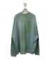 YOKE (ヨーク) GARMENT DYE YOKE SWEAT SHIRT/製品染めスウェット ブルー サイズ:3：8000円
