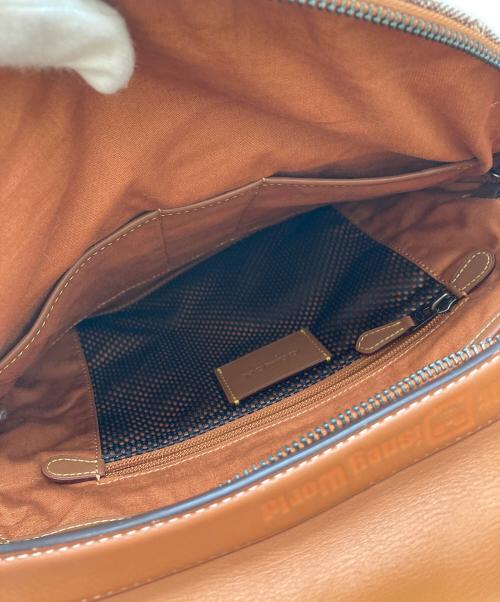 COACH（コーチ）COACH (コーチ) DISNEY (ディズニー) チャーター バックパック シグネチャーウィズミッキーマウスエンブロイダリー/リュック ブラウンの古着・服飾アイテム