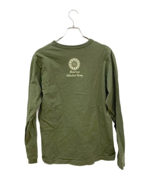 BUZZ RICKSON'S（バズリクソンズ）BUZZ RICKSON'S (バズリクソンズ) プリントカットソー グリーン サイズ:Ⅿの古着・服飾アイテム