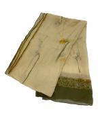 Salvatore Ferragamoサルヴァトーレ フェラガモ）の古着「シルクスカーフ」｜グリーン