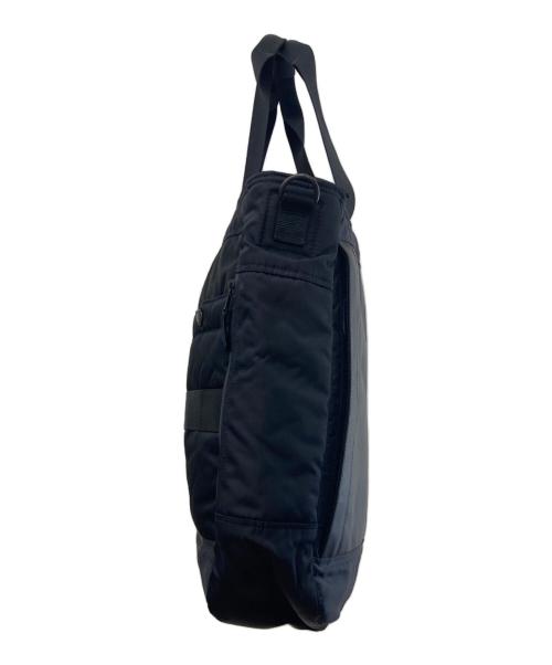 HARVEST LABEL（ハーヴェストレーベル）HARVEST LABEL (ハーヴェストレーベル) FLYER'S GHOST/切替トートバッグ ブラックの古着・服飾アイテム