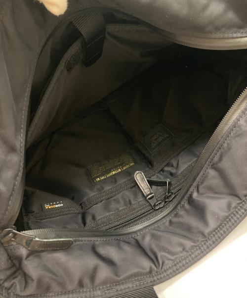 HARVEST LABEL（ハーヴェストレーベル）HARVEST LABEL (ハーヴェストレーベル) FLYER'S GHOST/切替トートバッグ ブラックの古着・服飾アイテム