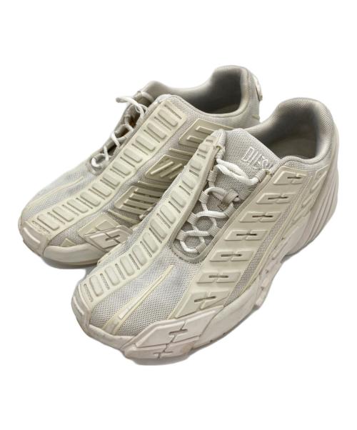 DIESEL（ディーゼル）DIESEL (ディーゼル) s-prototype low/ローカットスニーカー アイボリー サイズ:25.5cmの古着・服飾アイテム