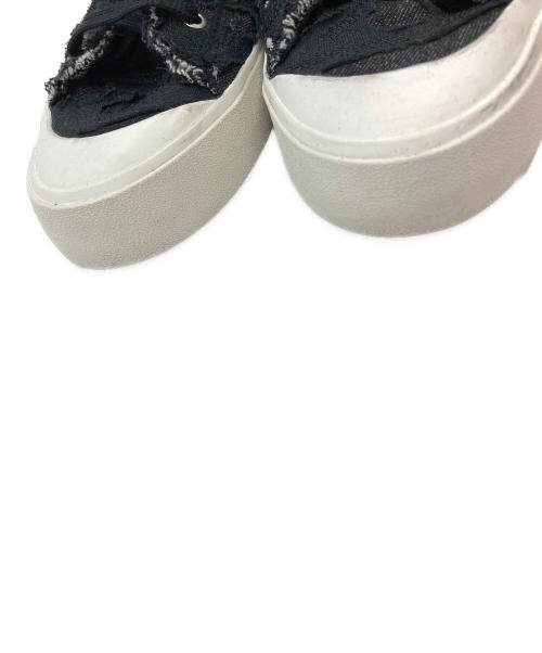 DIESEL（ディーゼル）DIESEL (ディーゼル) S-ATHOS MID/ミッドカットスニーカー ブラック サイズ:27㎝の古着・服飾アイテム