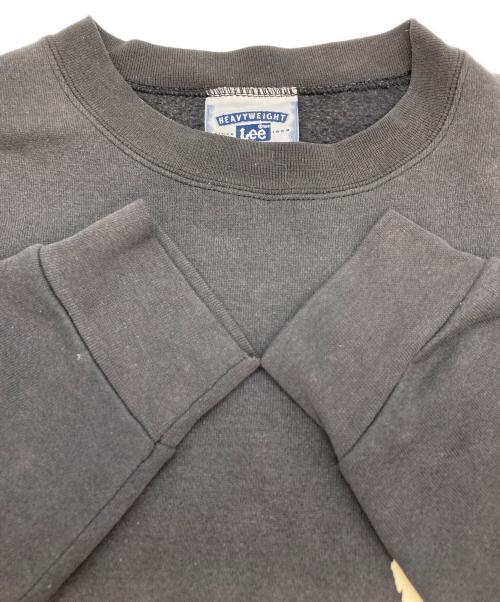 LEE（リー）LEE (リー) プリントスウェット ブラック サイズ:表記なしの古着・服飾アイテム