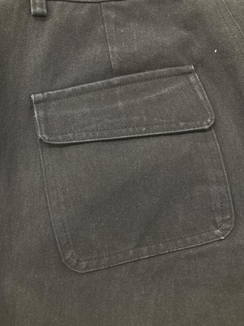 miseki seoul（ミセキソウル）miseki seoul (ミセキソウル) カーゴパンツ ブラック サイズ:2の古着・服飾アイテム