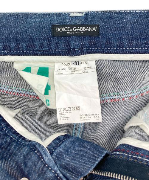 DOLCE & GABBANA（ドルチェ＆ガッバーナ）DOLCE & GABBANA (ドルチェ＆ガッバーナ) デニムパンツ インディゴ サイズ:48の古着・服飾アイテム