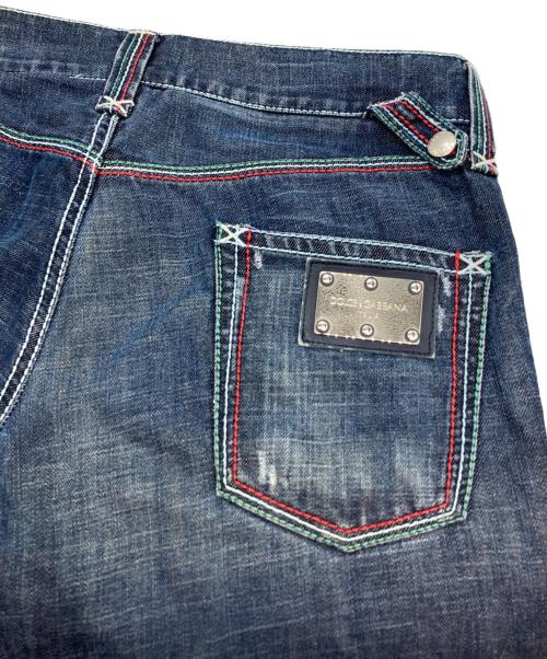 DOLCE & GABBANA（ドルチェ＆ガッバーナ）DOLCE & GABBANA (ドルチェ＆ガッバーナ) デニムパンツ インディゴ サイズ:48の古着・服飾アイテム