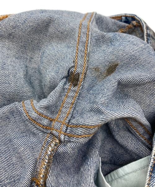 D&G DOLCE & GABBANA（ディーアンドジー ドルチェ＆ガッバーナ）D&G DOLCE & GABBANA (ディーアンドジー ドルチェ＆ガッバーナ) ダメージ加工ペイントデニムパンツ インディゴ サイズ:36の古着・服飾アイテム