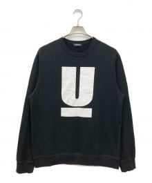 UNDERCOVER（アンダーカバー）の古着「ロゴプリントスウェット」｜ブラック