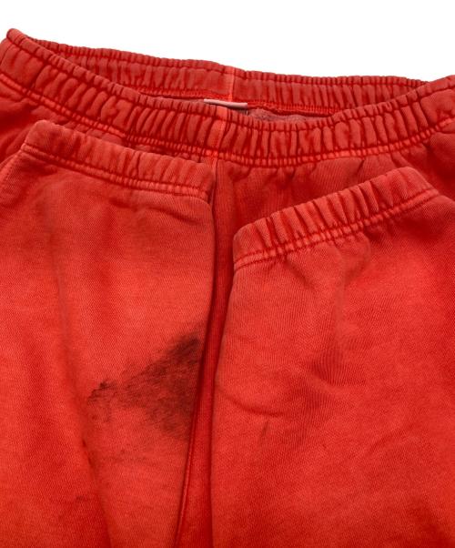 NIKE（ナイキ）NIKE (ナイキ) stussy (ステューシー) スウェットパンツ/Pigment Dye Fleece Pants オレンジ サイズ:Ｍの古着・服飾アイテム