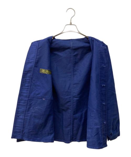 Le Favori（ル ファヴォリ）le favori (ル ファヴォリ) モールスキンワークジャケット ネイビー サイズ:-の古着・服飾アイテム