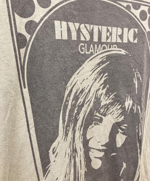 Hysteric Glamour（ヒステリックグラマー）Hysteric Glamour (ヒステリックグラマー) プリントTシャツ カーキ サイズ:Ｍの古着・服飾アイテム