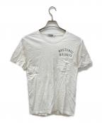 Hysteric Glamourヒステリックグラマー）の古着「ステンシルプリントTシャツ」｜ホワイト