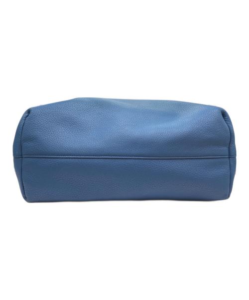PRADA（プラダ）PRADA (プラダ) ヴィッテロダイノレザートートバッグ ブルー サイズ:-の古着・服飾アイテム