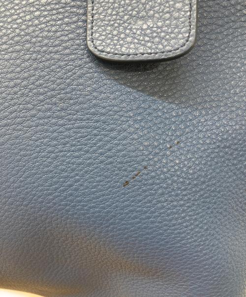 PRADA（プラダ）PRADA (プラダ) ヴィッテロダイノレザートートバッグ ブルー サイズ:-の古着・服飾アイテム