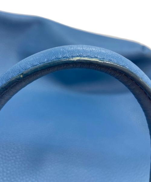 PRADA（プラダ）PRADA (プラダ) ヴィッテロダイノレザートートバッグ ブルー サイズ:-の古着・服飾アイテム