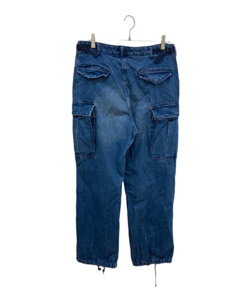 AVIREX（アヴィレックス）AVIREX (アヴィレックス) M-65ファティーグデニムパンツ インディゴ サイズ:Ⅼの古着・服飾アイテム