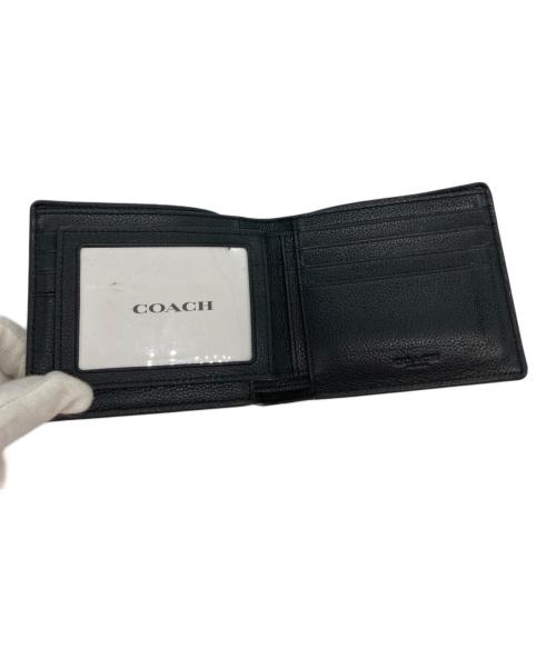 COACH（コーチ）COACH (コーチ) 2つ折り財布 ブラックの古着・服飾アイテム