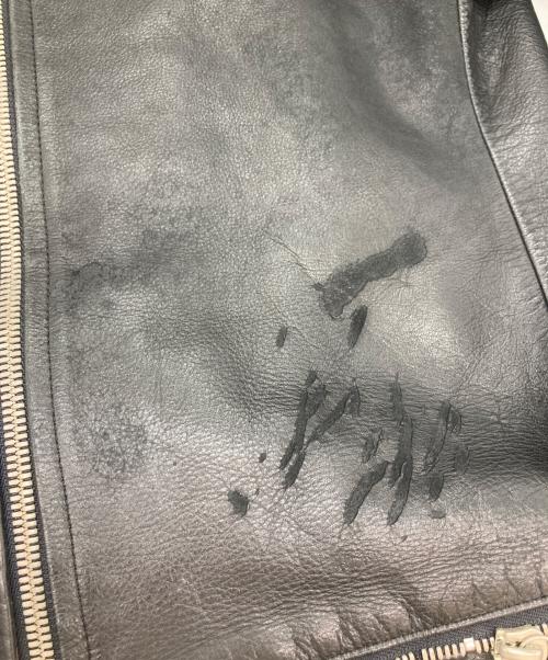 N.HOOLYWOOD（エヌ ハリウッド）N.HOOLYWOOD (エヌ ハリウッド) レザージャケット/ルシファーライダース ブラック サイズ:Sの古着・服飾アイテム