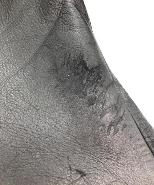 N.HOOLYWOOD（エヌ ハリウッド）N.HOOLYWOOD (エヌ ハリウッド) レザージャケット/ルシファーライダース ブラック サイズ:Sの古着・服飾アイテム