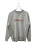 Hysteric Glamour（ヒステリックグラマー）の古着「MAIDEN LOGO刺繍 スウェット」｜グレー