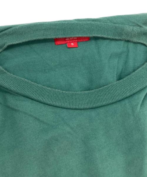 SUPREME（シュプリーム）Supreme (シュプリーム) ポケットロゴロングスリーブカットソー グリーン サイズ:Sの古着・服飾アイテム