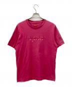 SUPREMEシュプリーム）の古着「Overlap tee/ロゴTシャツ」｜ピンク