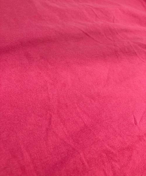 SUPREME（シュプリーム）Supreme (シュプリーム) Overlap tee/ロゴTシャツ ピンク サイズ:Lの古着・服飾アイテム