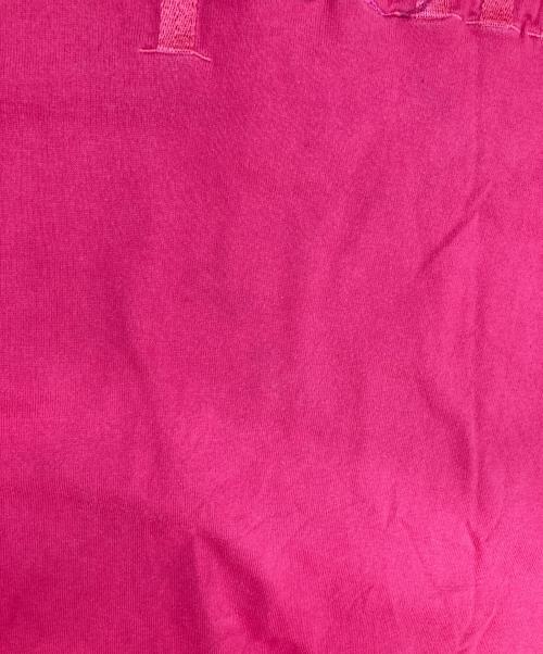 SUPREME（シュプリーム）Supreme (シュプリーム) Overlap tee/ロゴTシャツ ピンク サイズ:Lの古着・服飾アイテム