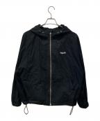 HUFハフ）の古着「ジップアップジャケット/ eightynine HOODED JACKET」｜ブラック