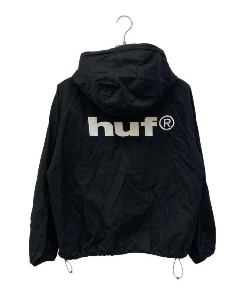 HUF（ハフ）HUF (ハフ) ジップアップジャケット/ eightynine HOODED JACKET ブラック サイズ:Ⅼの古着・服飾アイテム