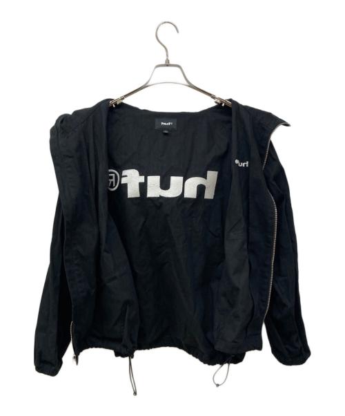 HUF（ハフ）HUF (ハフ) ジップアップジャケット/ eightynine HOODED JACKET ブラック サイズ:Ⅼの古着・服飾アイテム