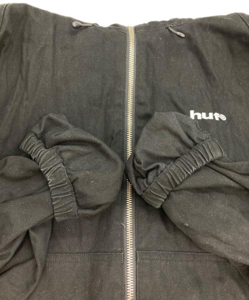 HUF（ハフ）HUF (ハフ) ジップアップジャケット/ eightynine HOODED JACKET ブラック サイズ:Ⅼの古着・服飾アイテム