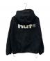 HUF (ハフ) ジップアップジャケット/ eightynine HOODED JACKET ブラック サイズ:Ⅼ：12000円