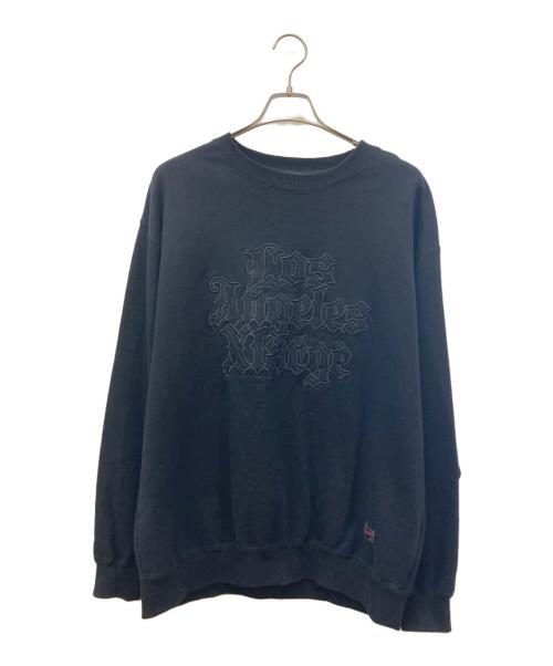 X-LARGE（エクストララージ）X-LARGE (エクストララージ) 刺繍スウェット ブラック サイズ:Lの古着・服飾アイテム