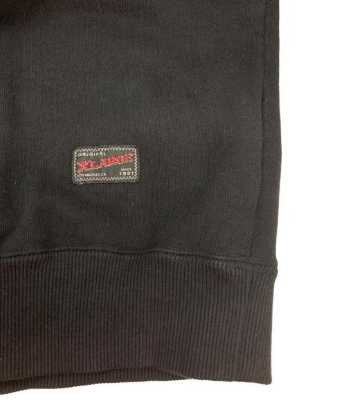X-LARGE（エクストララージ）X-LARGE (エクストララージ) 刺繍スウェット ブラック サイズ:Lの古着・服飾アイテム