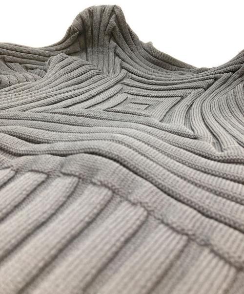 PLEATS PLEASE（プリーツプリーズ）PLEATS PLEASE (プリーツプリーズ) 変形デザインニット ブラック サイズ:‐の古着・服飾アイテム