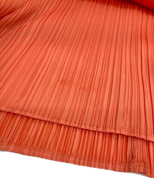 PLEATS PLEASE（プリーツプリーズ）PLEATS PLEASE (プリーツプリーズ) ロングスリーブワンピース オレンジ サイズ:2の古着・服飾アイテム