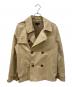 A.P.C.（アーペーセー）の古着「ショートトレンチコート」｜ベージュ