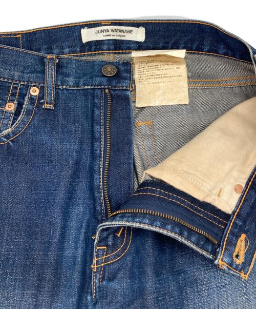 JUNYA WATANABE COMME des GARCONS（(ジュンヤワタナベ コムデギャルソン）JUNYA WATANABE COMME des GARCONS ((ジュンヤワタナベ コムデギャルソン) デニムパンツ インディゴ サイズ:Sの古着・服飾アイテム