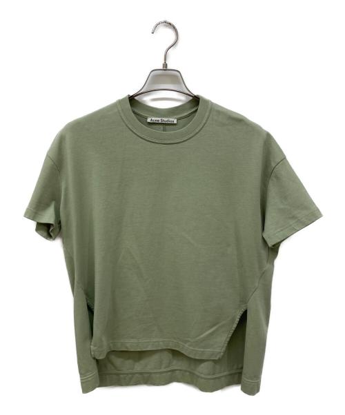 Acne studios（アクネ ストゥディオズ）ACNE STUDIOS (アクネ ストゥディオズ) Tシャツ グリーン サイズ:XSの古着・服飾アイテム