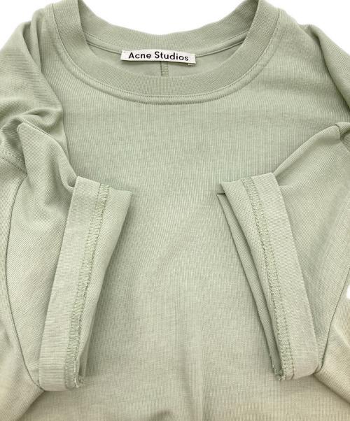 Acne studios（アクネ ストゥディオズ）ACNE STUDIOS (アクネ ストゥディオズ) Tシャツ グリーン サイズ:XSの古着・服飾アイテム